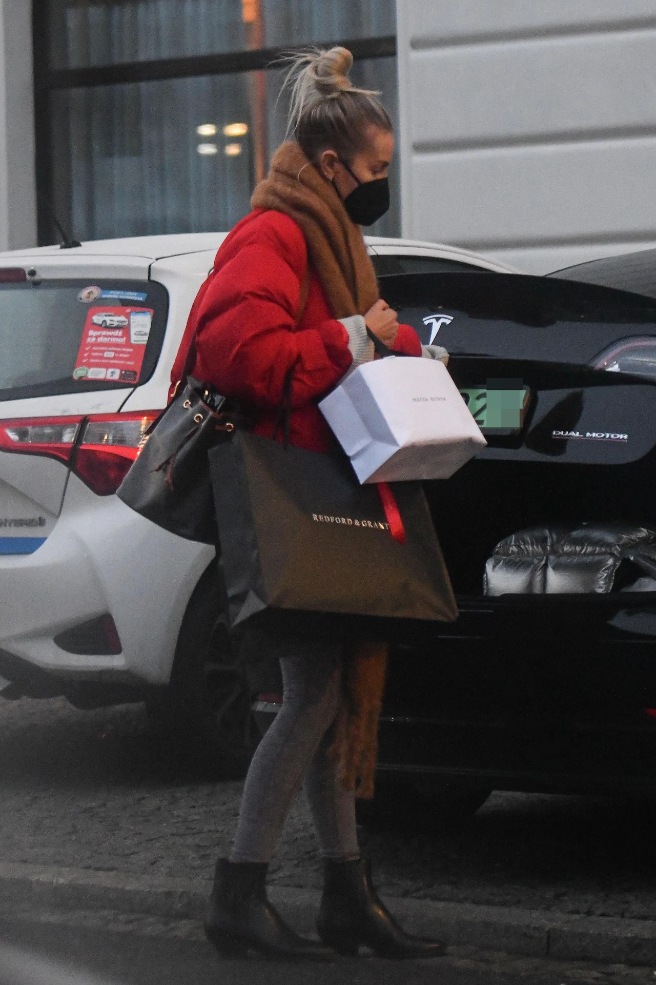 Samochód Agnieszki Woźniak-Starak po wypadku Samochód Agnieszki Woźniak-Starak po wypadku