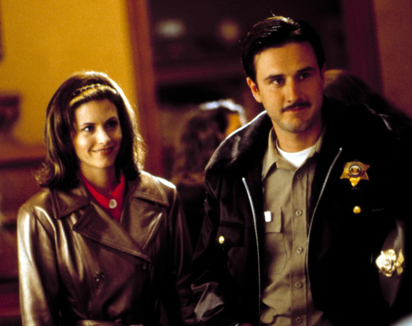 Courteney Cox i David Arquette ("Krzyk" 1996)