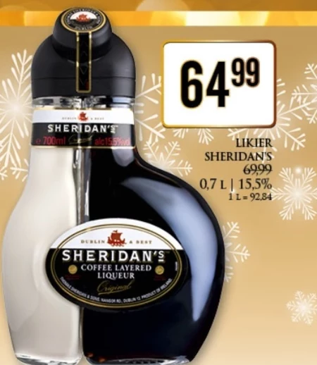 Sheridan's Likier 700 ml