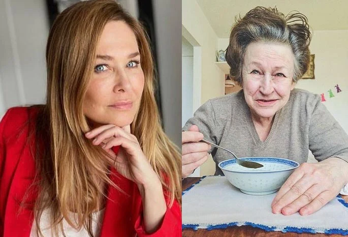 Dorota Naruszewicz z mamą