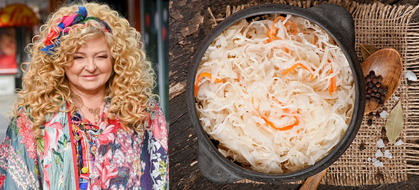 Magda Gessler i kapusta Freepik / Liść zdjęcie utworzone przez timolina - pl.freepik.com