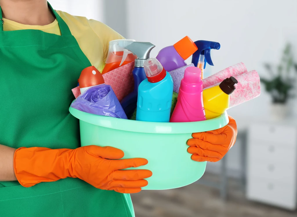 Do posprzątania użyj sprawdzonych detergentów