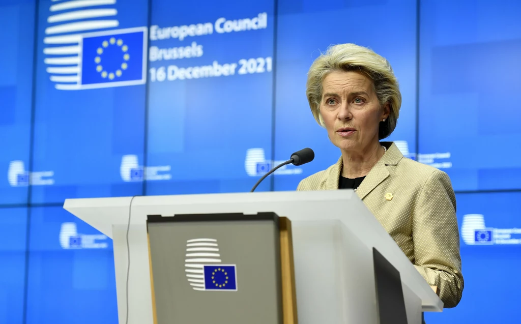 Przewodnicząca Komisji Europejskiej Ursula von der Leyen.