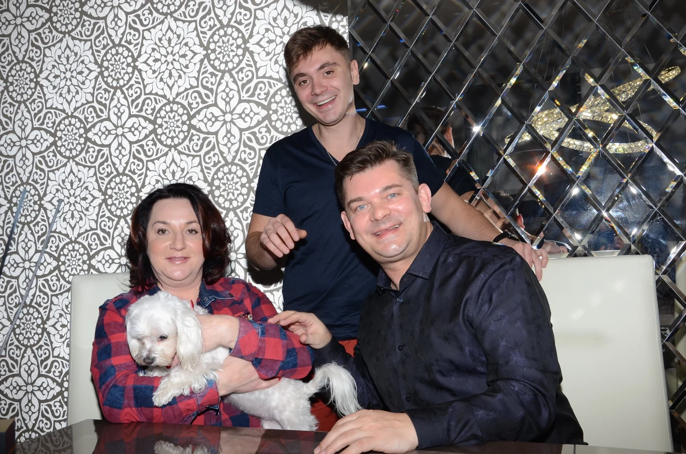 Zenon Martyniuk, Danuta Martyniuk i Daniel Martyniuk