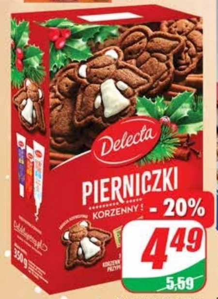 Delecta Pierniczki mieszanka do wypieku ciasta 350 g