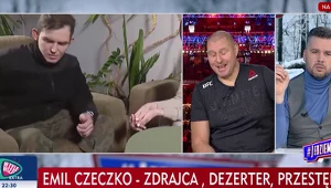 Mirosław Okniński wystąpił w charakterze eksperta w programie TVP Info o dezerterze i sytuacji na granicy Polski z Białorusią