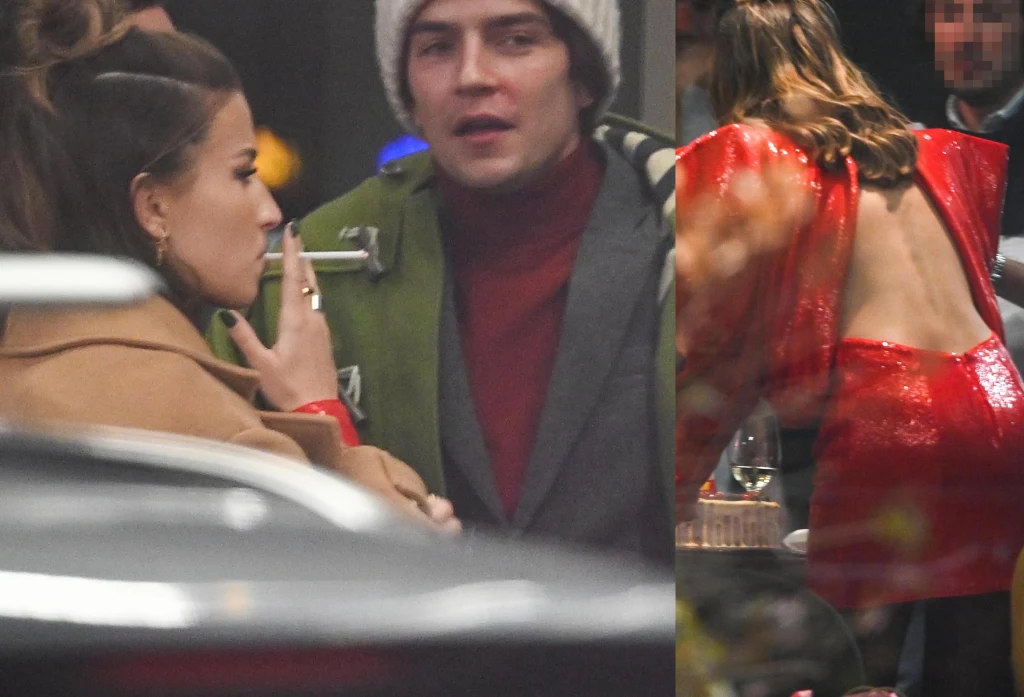 Julia Wieniawa. Na zdjęciu z Nikodemem Rozbickim Julia Wieniawa. Na zdjęciu z Nikodemem Rozbickim