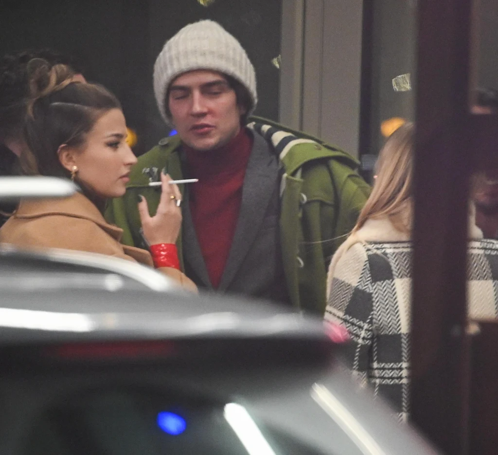 Julia Wieniawa. Na zdjęciu z Nikodemem Rozbickim Julia Wieniawa. Na zdjęciu z Nikodemem Rozbickim