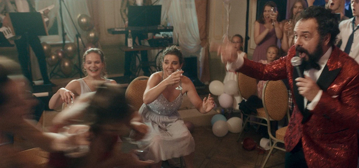 Scena z filmu "Wesele" Scena z filmu "Wesele"