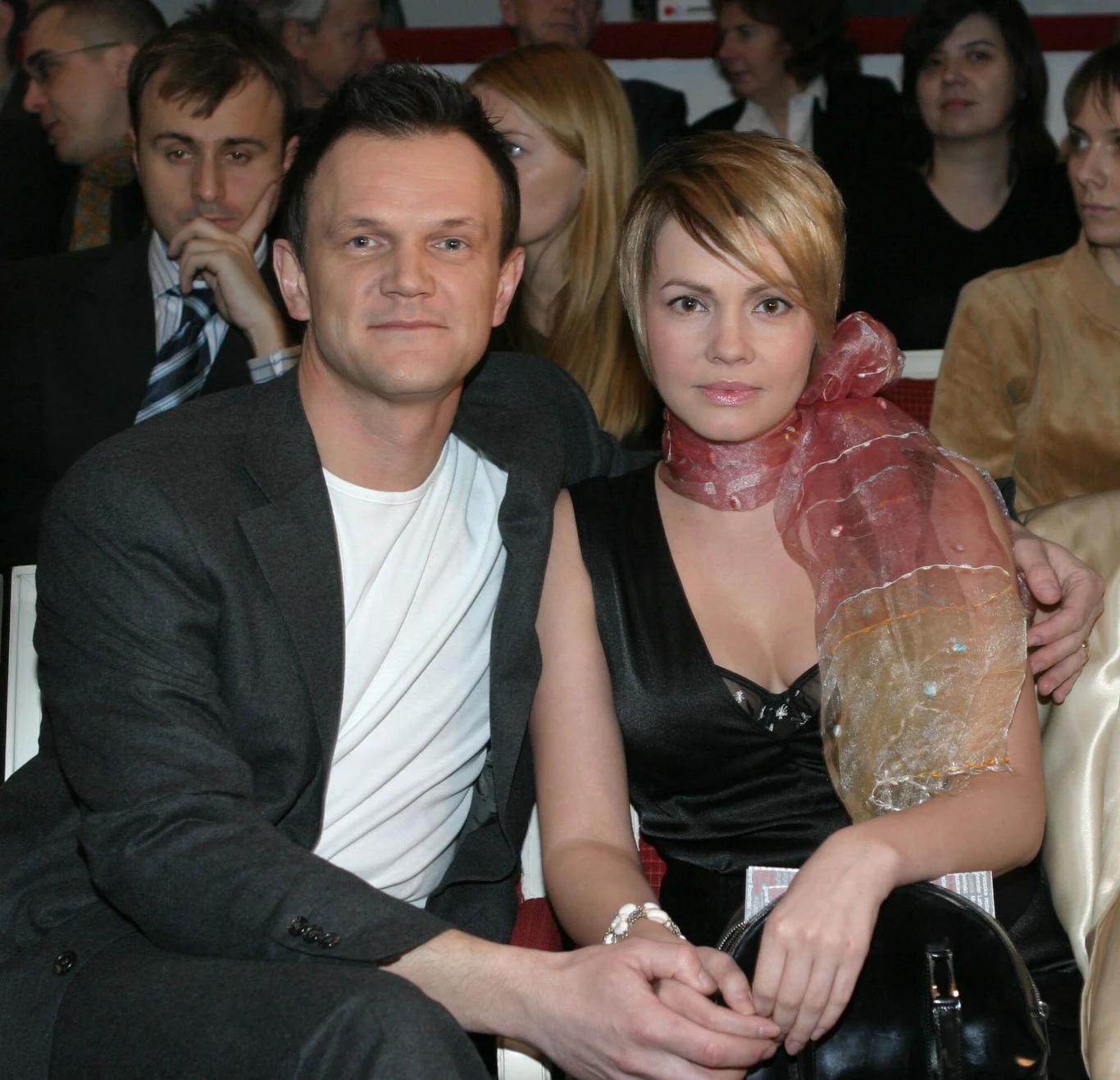 Cezary Pazura i Weronika Marczuk Cezary Pazura i Weronika Marczuk