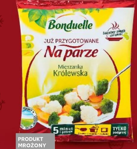 Bonduelle Już przygotowane na parze Polskie warzywa na patelnię 400 g
