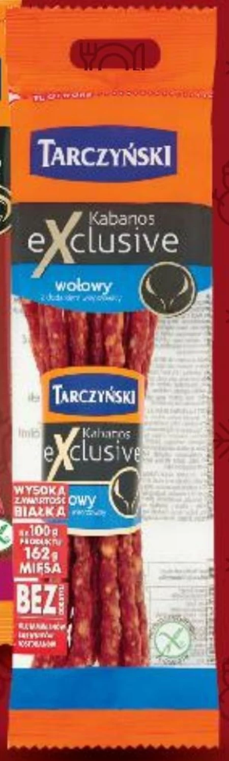Tarczyński Kabanosy Exclusive wołowe z wieprzowiną 90 g