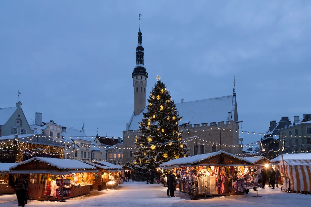 Najsłynniejszym adwentowym jarmarkiem jest ten w Tallinnie