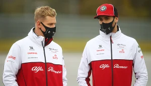 Mick Schumacher i Antonio Giovinazzi - tu w barwach Alfy Romeo