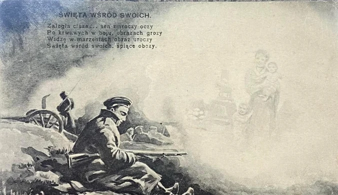 Historia zapisana na świątecznych kartkach