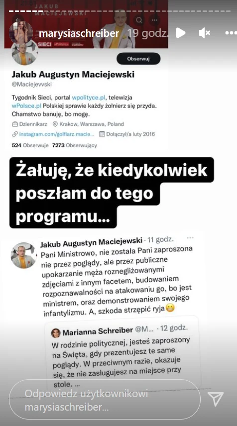 Marianna Schreiber: instagram.com/marysiaschreiber/ Marianna Schreiber: instagram.com/marysiaschreiber/