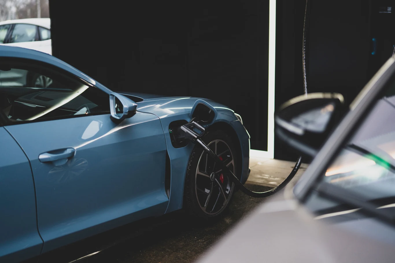 Luksusowa stacja ładowania Audi