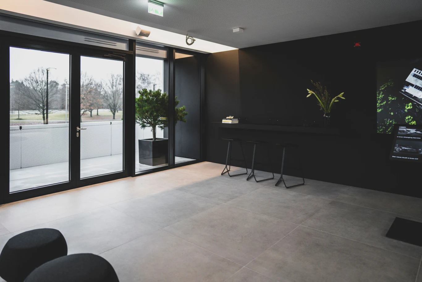 Luksusowa stacja ładowania Audi