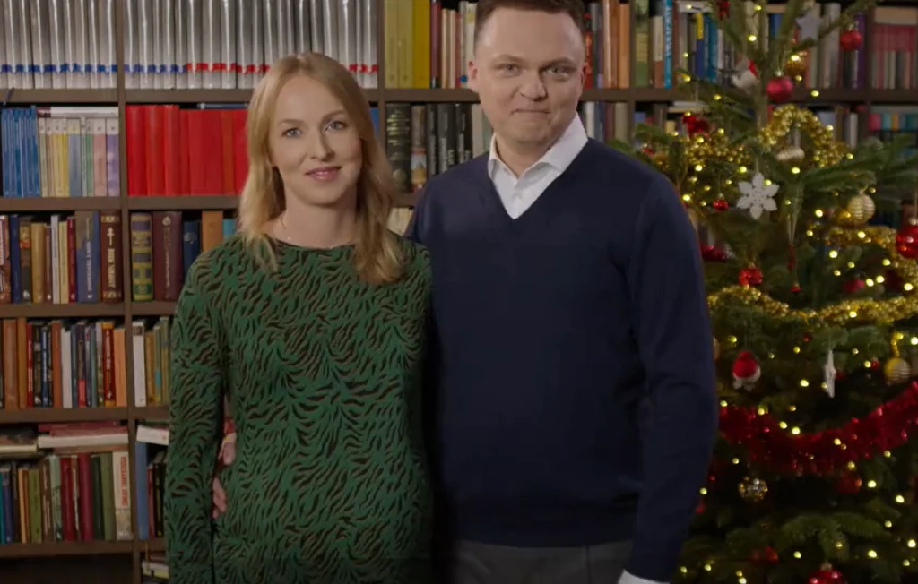 Szymon Hołownia z żoną Urszulą Brzezińską-Hołownia https://twitter.com/szymon_holownia