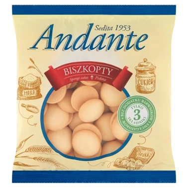 Andante Biszkopty 130 g - 0