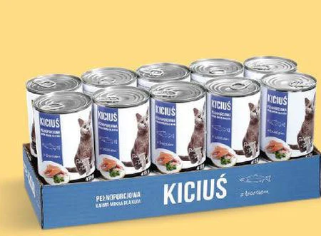 Mokra karma dla kota Kiciuś