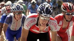 Tomasz Brożyna w Tour de France w 2001 roku