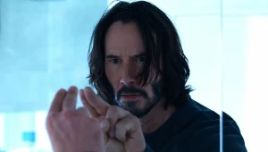 Keanu Reeves w filmie "Matrix Zmartwychwstania"