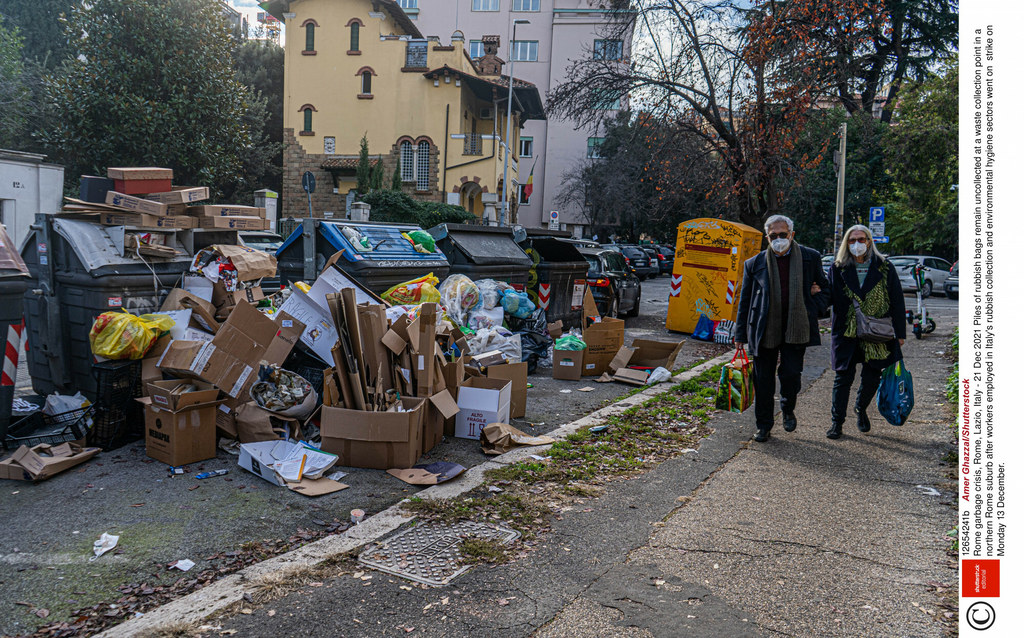 Rzym boryka się z kolejnym kryzysem śmieciowym