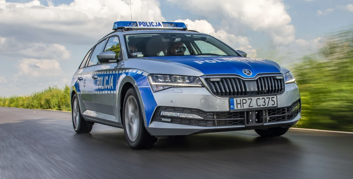 Skody Superb w topowych wersjach już wcześniej zasilały szeregi policji