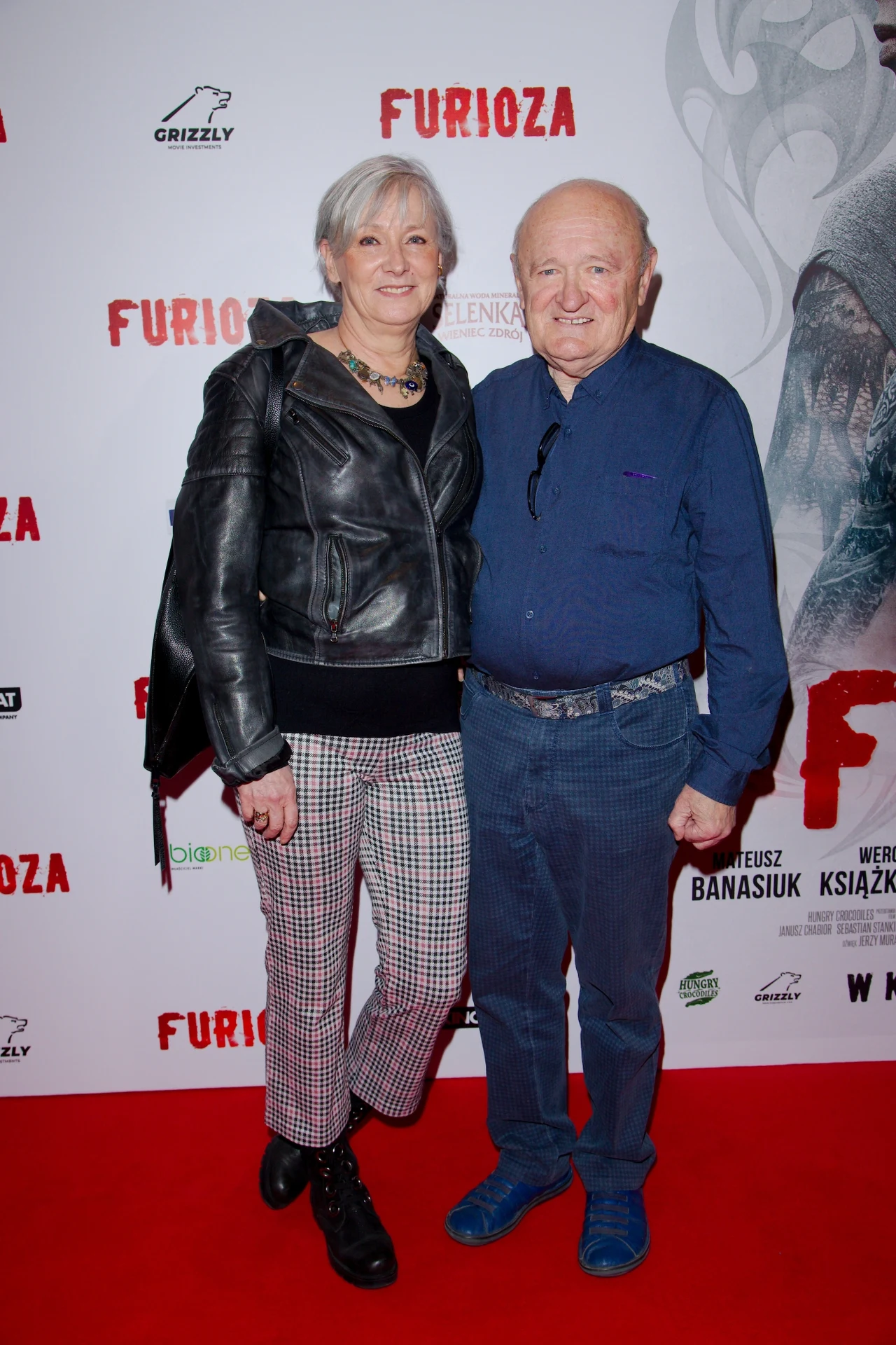 Maciej Damięcki z żoną Maciej Damięcki z żoną