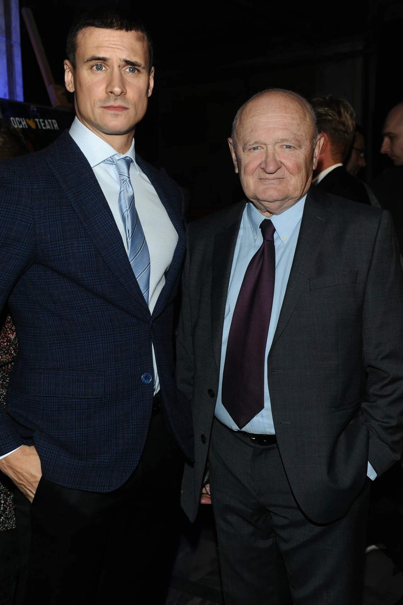 Maciej Damięcki z synem Maciej Damięcki z synem