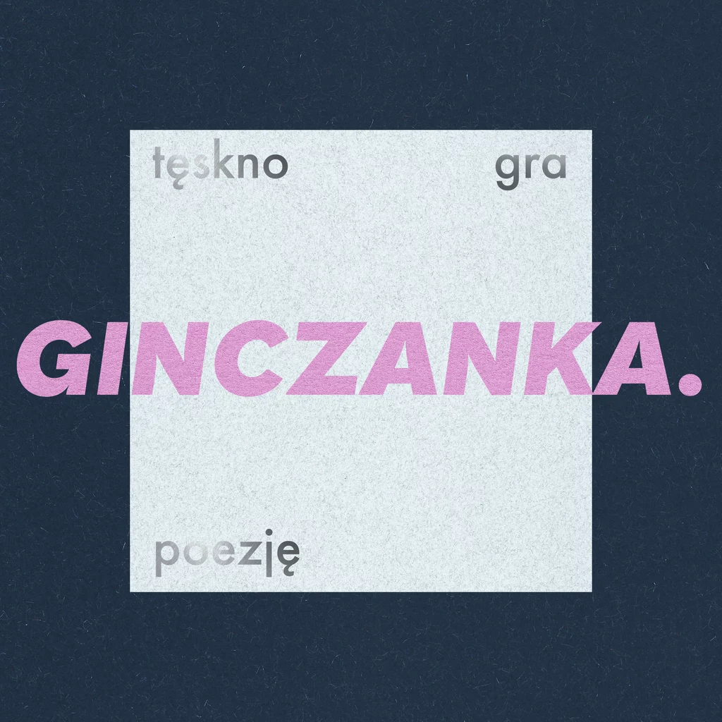 Okładka płyty "Tęskno gra poezję - Ginczanka"