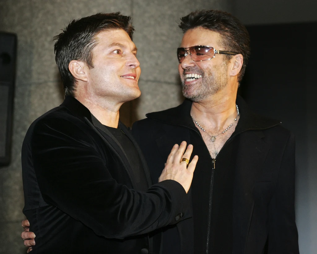 George Michael i Kenny Goss George Michael i Kenny Goss