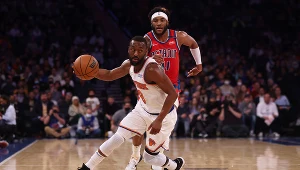 Kemba Walker (z piłką), lider New York Knicks