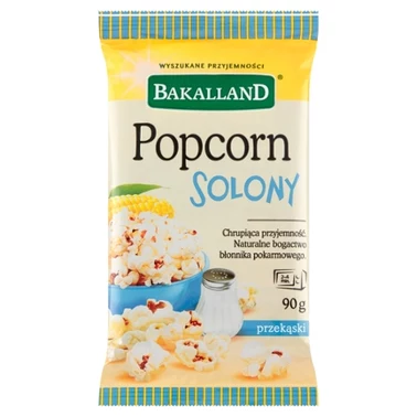 Bakalland Popcorn solony 90 g - 0