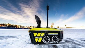 Snowbot S1 - autonomiczny robot odśnieżający