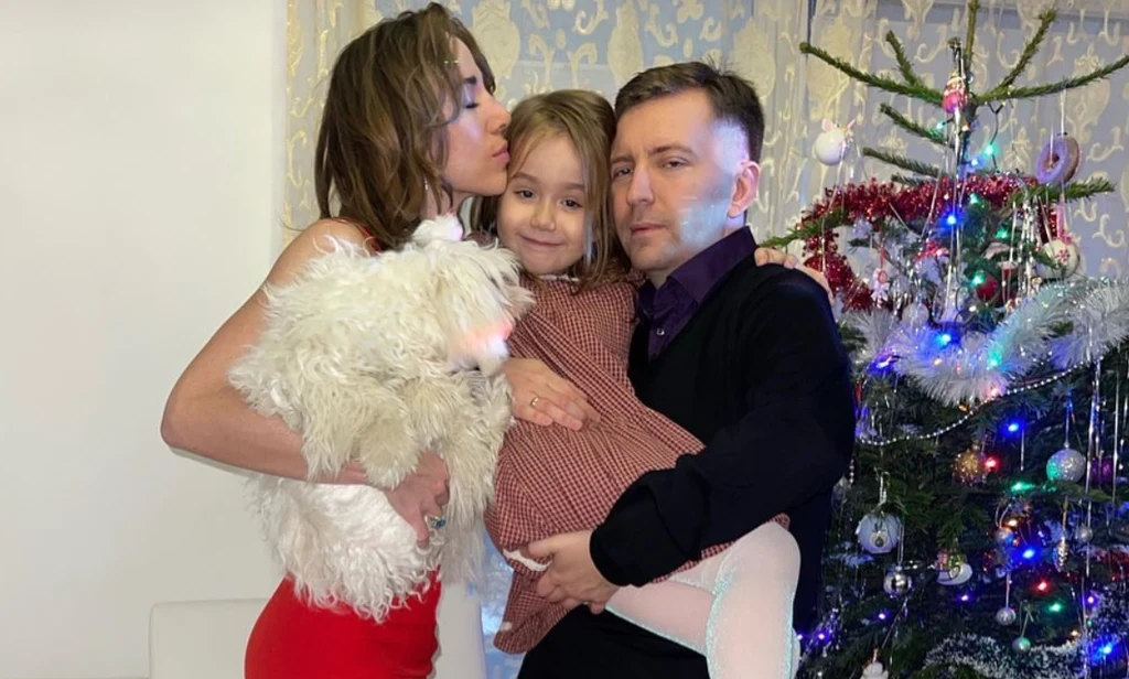 Marianna Schreiber i Łukasz Schreiber z córką, fot. marysiaschreiber