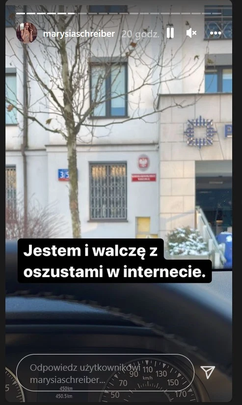 Marianna Schreiber w drugi dzień świąt udała się na komisariat Marianna Schreiber w drugi dzień świąt udała się na komisariat