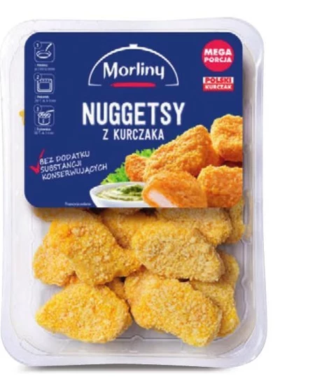 Morliny Nuggetsy z fileta z kurczaka