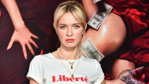 Paulina Gałązka na premierze filmu "Dziewczyny z Dubaju"