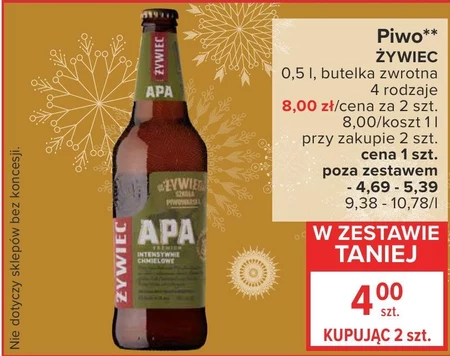 Żywiec APA Piwo jasne 500 ml