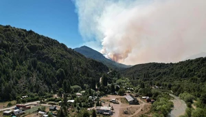 Pożary Patagonii w Chile i Argentynie strawiły kilka tysięcy hektarów lasów