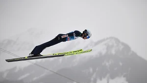 Turniej Czterech Skoczni. Oberstdorf. Na zdjęciu Kamil Stoch