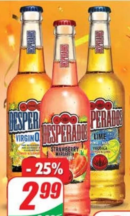 Desperados Lemon Piwo bezalkoholowe 400 ml