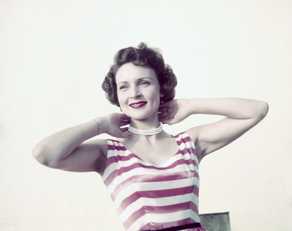 Betty White w młodości Betty White w młodości