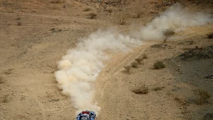 Rajd Dakar 2022. Gdzie oglądać? Na zdjęciu Carlos Sainz 