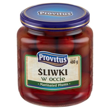 Provitus Śliwki w occie 480 g - 0
