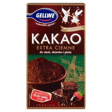 Gellwe Kakao extra ciemne 80 g - 0