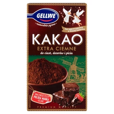 Gellwe Kakao extra ciemne 80 g - 2