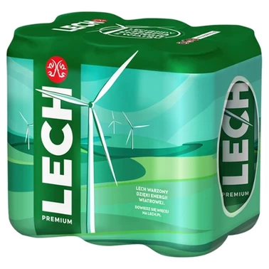 Lech Premium Piwo jasne 6 x 500 ml - 4